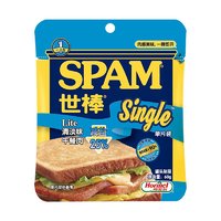 88VIP：SPAM 世棒 荷美尔SPAM世棒午餐肉单片独立小包装清淡味60g*5速食罐头火腿肠