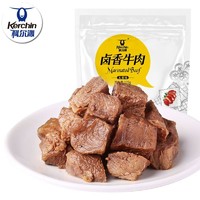 88VIP：Kerchin 科尔沁 卤汁牛肉干105g内蒙古五香味牛肉干休闲零食小吃独立小包