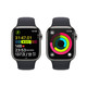 Apple 苹果 Watch Series 9 智能手表GPS款45毫米Watch S9 午夜色 铝金属 45mm GPS版 M/L