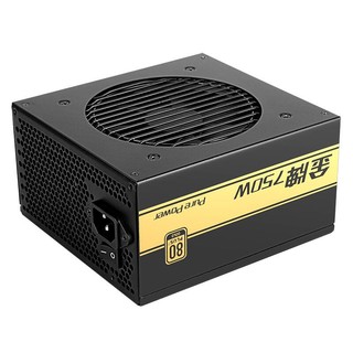 SAMA 先马 24K系列 ETX-750-1 金牌（90%）全模组ATX电源 750W