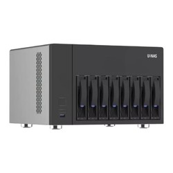 U-NAS 萬由電子 HS-820 八盤位NAS網絡存儲（N5105、4GB）