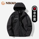 NIKKO 日高 运动户外三合一外套2023防风防水秋季登山服防寒保暖两件套 6266男款 XXL