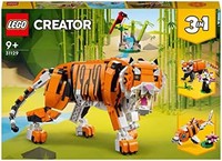 LEGO 乐高 创意百变3合1系列 威武的老虎拼装积木玩具 31129