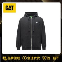 CAT 卡特彼勒 卡特X新世纪福音战士EVA新款户外休闲宽松连帽卫衣印花套头衫