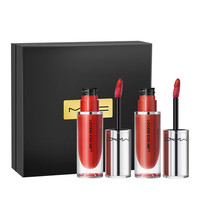 M·A·C 魅可 哑光锁色唇釉双支装 (#95毒苹果 4ml+#69痴情咖 4ml)