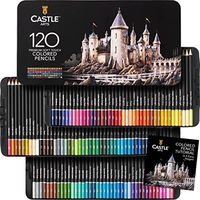 CASTLE 城堡 Art Supplies 120 支彩色铅笔套装