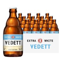 VEDETT 白熊 啤酒 精酿 啤酒 330ml*12瓶 整箱装 比利时原瓶进口