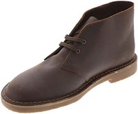 Clarks 其乐 男士沙漠靴,深棕色,43 EU 宽版