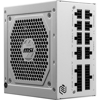 MSI 微星 MAG A850GL 金牌（90%）全模组ATX电源 850W 白色