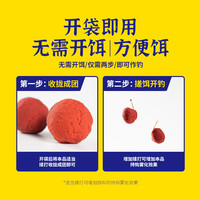 久岩本来鲜鲜虾饵鲜红虫饵料懒人鱼食全能小型鱼四季鱼饵