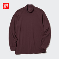 UNIQLO 优衣库 男装女装柔软高领T恤  450181