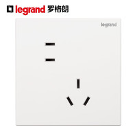 legrand 罗格朗 买3送1罗格朗（LEGRAND）  仕典玉兰白斜五孔10只