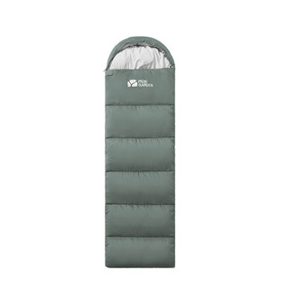 MOBIGARDEN）睡袋 户外露营可拼接单人保暖睡袋悠云1.2 NX23562006 岩石灰/左