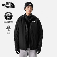 THE NORTH FACE北面冲锋衣男款户外防水保暖轻量600蓬羽绒内胆三合一83SL KX7 M