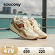  saucony 索康尼 SHADOW6000运动休闲鞋男女复古跑鞋吴念真米棕38　