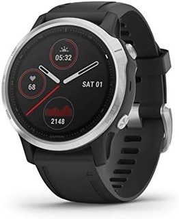 GARMIN 佳明 Fenix 6S Premium Multisport 运动手表 010-02159-01 黑银 42mm