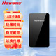 Newsmy 纽曼 60GB 移动硬盘 睿智MiniCard限量超薄系列 USB2.0 1.8英寸 珍珠黑 43M/S 卡片大小