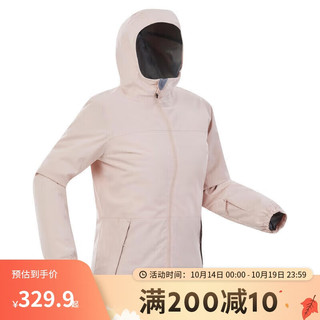 DECATHLON 迪卡侬 滑滑雪服滑雪衣男女防水初学滑雪装备OVW3女士粉色雪服M 4549583