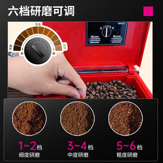 Lecon 乐创 商用咖啡机全自动多功能意式家用现磨研磨一体奶咖牛奶发泡卡布奇诺冰柜 KFJ-B-203