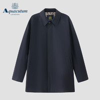 Aquascutum 雅格狮丹 男士纯棉风衣短款外套