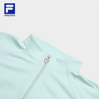 斐乐（FILA）女子针织长袖外套上衣 梦绿色-TQ 185/100A/XXXL