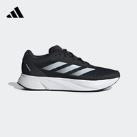 adidas 阿迪达斯 官方DURAMO RC U男女训练备赛轻盈跑步运动鞋 黑色/白色 43(265mm)