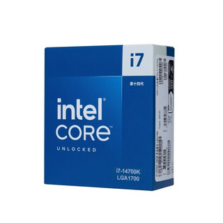 intel 英特尔 酷睿i7-14700K CPU 3.4Ghz 20核28线程