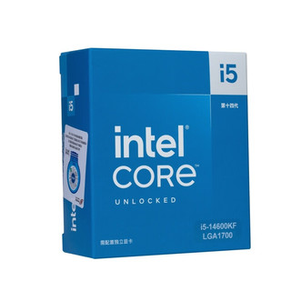 intel 英特尔 酷睿i5-14600KF CPU 3.5GHz 14核20线程