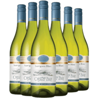 OYSTER BAY 蚝湾 新西兰进口金奖长相思（单瓶85元）马尔堡白葡萄酒6瓶整箱装