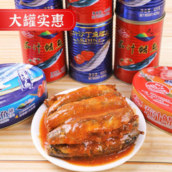 恋食记 精选茄汁鲭鱼罐头 425克*2罐