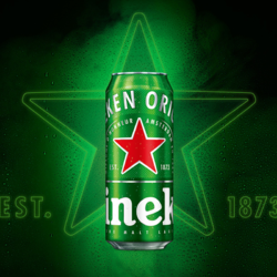 Heineken 喜力 啤酒500ml*8罐易拉罐啤酒
经典爆款清爽醇正（不送杯子)