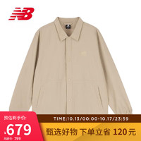 new balance 23年男女同款潮流休闲运动夹克风衣外套AMJ33360 BNN M