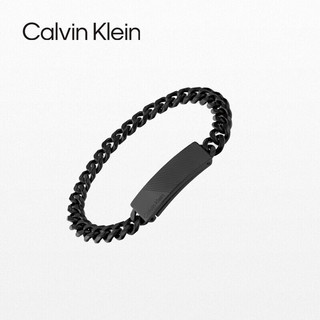 卡尔文·克莱恩 Calvin Klein 凯文克莱（Calvin Klein）CK光线款黑色手链35000418