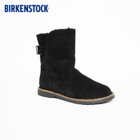 BIRKENSTOCK秋冬时尚潮流女靴Uppsala Shearling系列 黑色窄版1020658 37