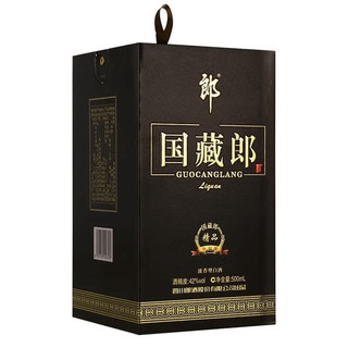 LANGJIU 郎酒 国藏郎 浓香型白酒   佳节礼盒送礼 42度 500mL 1瓶 精品升级版单瓶装