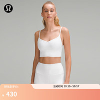 lululemon丨 Align™ 女士桃心领运动内衣 A/B LW2DY3S 白色 线上专售 8