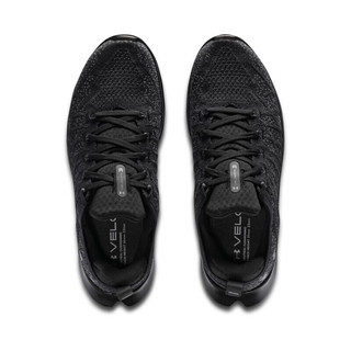 安德玛（UNDERARMOUR）Flow Velociti 3男子运动跑步鞋跑鞋3026117 黑色001 43