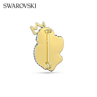 施华洛世奇（SWAROVSKI）品牌直售 施华洛世奇 Barret 胸针 蓝色 天鹅 5663540