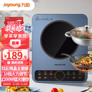Joyoung 九阳 电磁炉套装 C22S-N410-A1配汤锅炒锅