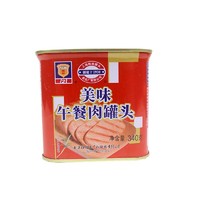 上海梅林美味午餐肉罐头340g罐包邮火锅麻辣米线商用即食食品食材