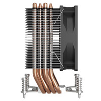 PCCOOLER 超频三 红海H4 CPU风冷散热器（4热管/9CM炫彩风扇/支持1700/螺丝扣具）