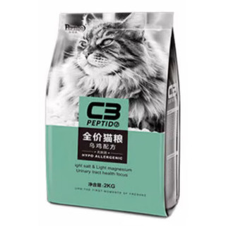 帕缇朵 C3全价猫粮 经典乌鸡猫粮2kg