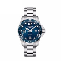 LONGINES 浪琴 运动康卡斯潜水系列 43毫米自动上链腕表 L3.782.4.96.6