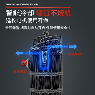 扬子（YANGZI）吸尘器家用工业装修美缝干湿吹2300W大功率调速版35L