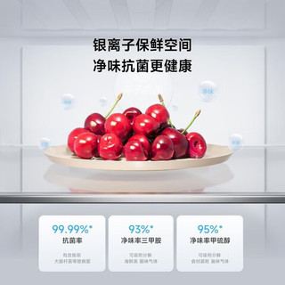 Xiaomi 小米 MI 小米 冰箱396+L意式三门 白色玻璃门60cm宽超薄 米家大容量母婴