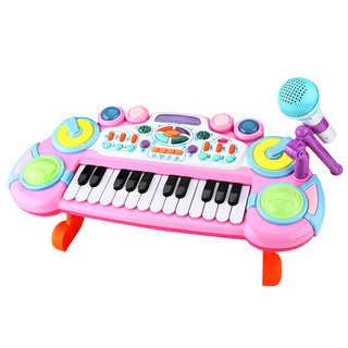 YiMi 益米 儿童电子琴玩具初学者可弹奏小钢琴3-6岁宝宝益智2女孩2024年礼物