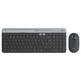 logitech 罗技 K580 键盘+PEBBLE 鼠标 无线键鼠套装 星空灰