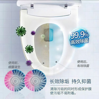 洁厕灵宝马桶清洁剂蓝泡泡块厕所除臭去异味留香自动除垢去渍