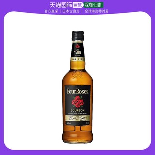 KIRIN 麒麟 四玫瑰黑标日本限定波本威士忌洋酒40度香7