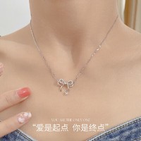 Fanci 范琦 -灵动结系列蝶梦项链女925-生日礼物情人节礼物